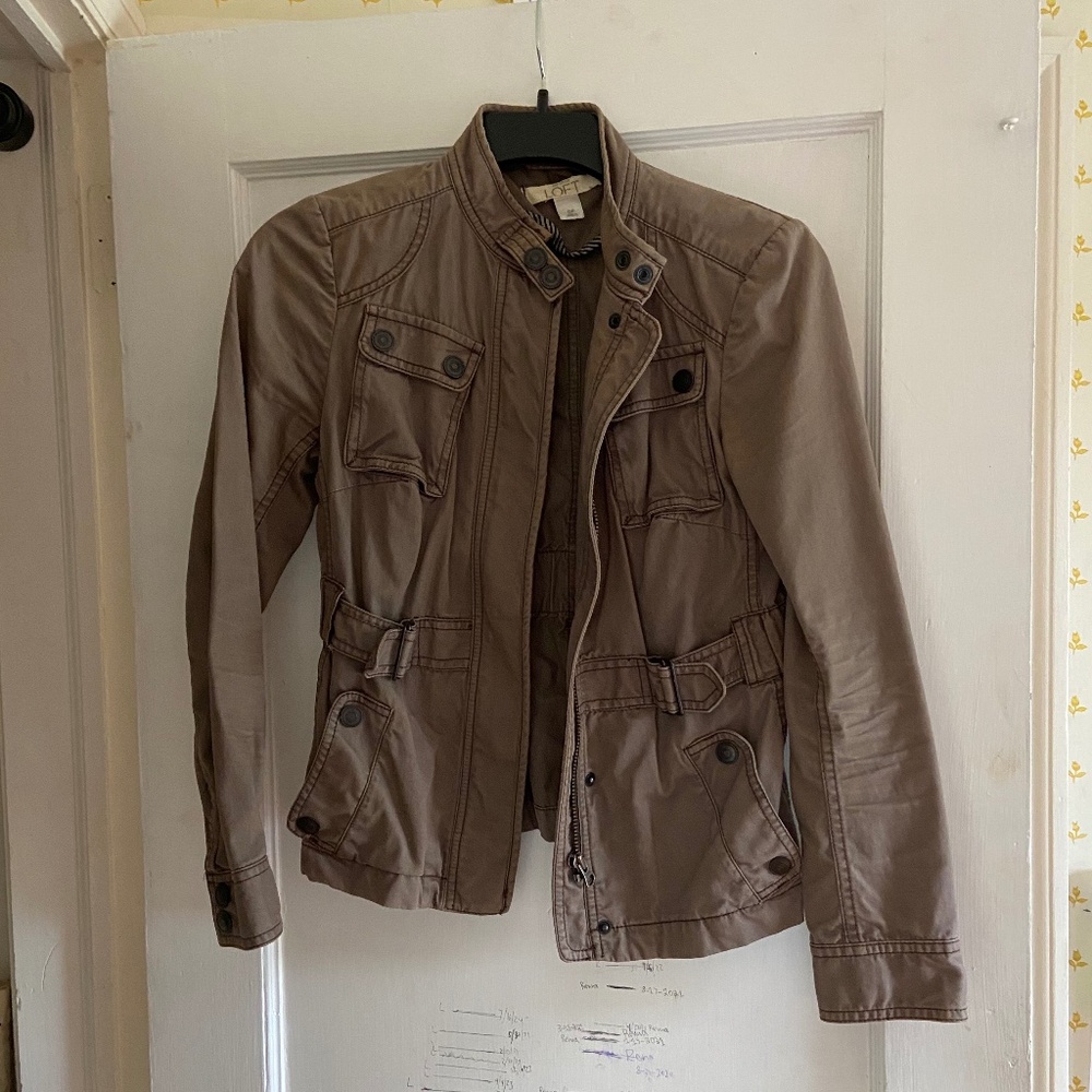 LOFT moto utility jacket